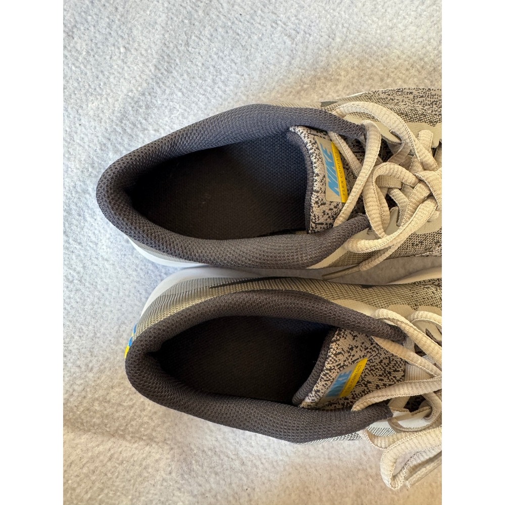 Nike Flex Contact Grey Black Running Shoes 917932-008 Womens 8 / Youth 6.5Y - Picture 8 of 8